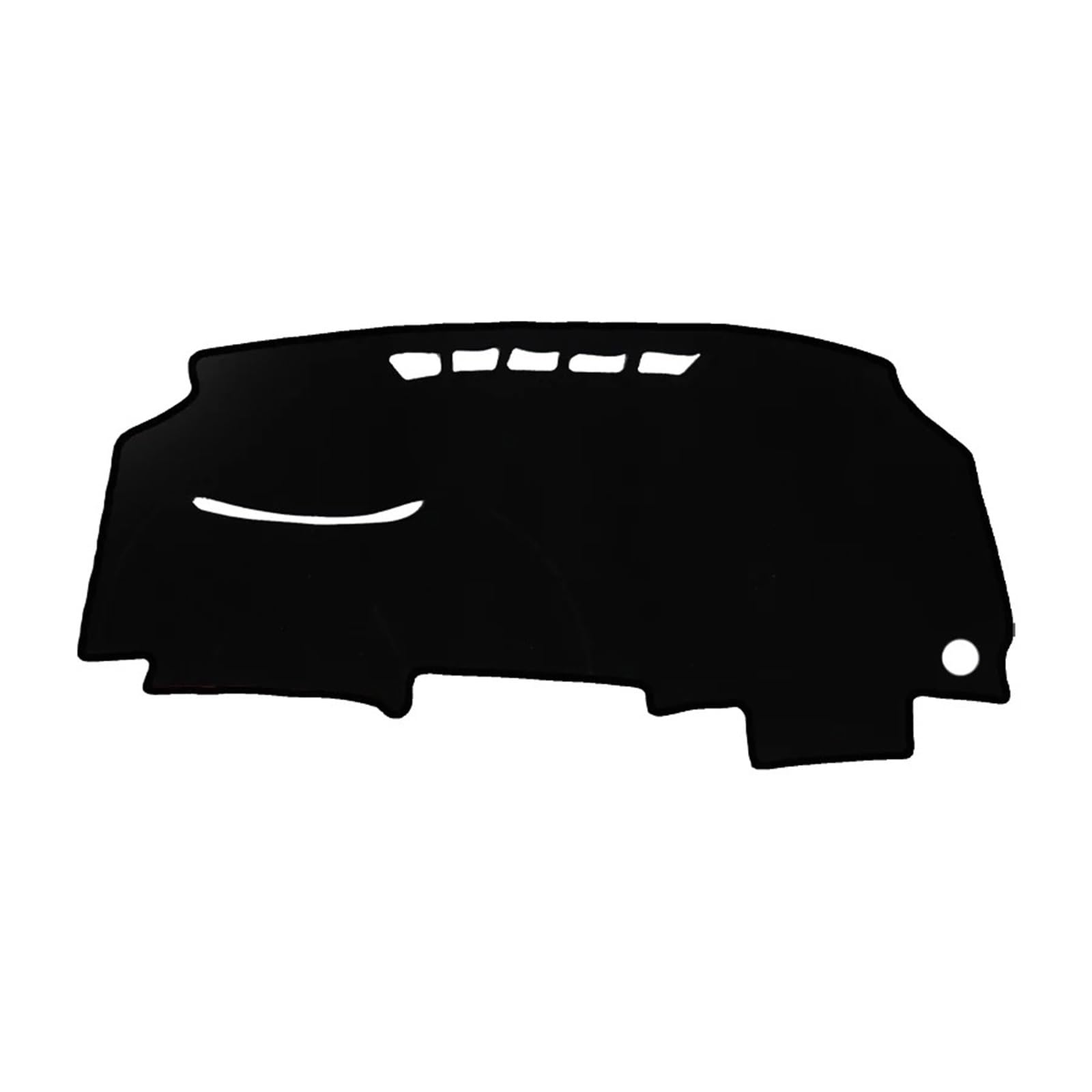 Dashboard Sonnenschirm Matte Für Civic 2006 2007 2008 2009 2010 Auto Armaturenbrett Abdeckung Vermeiden Licht Pad Instrument Plattform Abdeckung Matte Teppich(Black Side LHD) von AVFORA