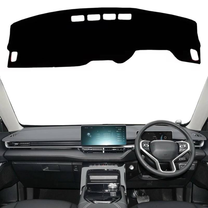 Dashboard Sonnenschirm Matte Für Haval H6 2021 2022 2023 GT H6S Für PHEV Auto Dashboard Mat Dash Pad Dashmat Sonnenschirm Schutz Teppich(RHD Logo NO HUD) von AVFORA