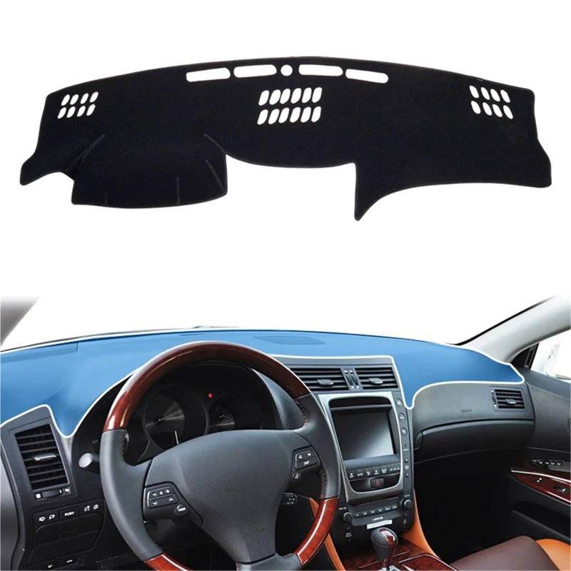 Dashboard Sonnenschirm Matte Für Lexus GS 2006 2007 2008 2009 2010 2011 GS300 GS430 GS450h GS350 GS460 Dashboard Abdeckung Pad Dash Mat Dashmat Sonnenschirm Schutz Teppich(Right Rudder) von AVFORA
