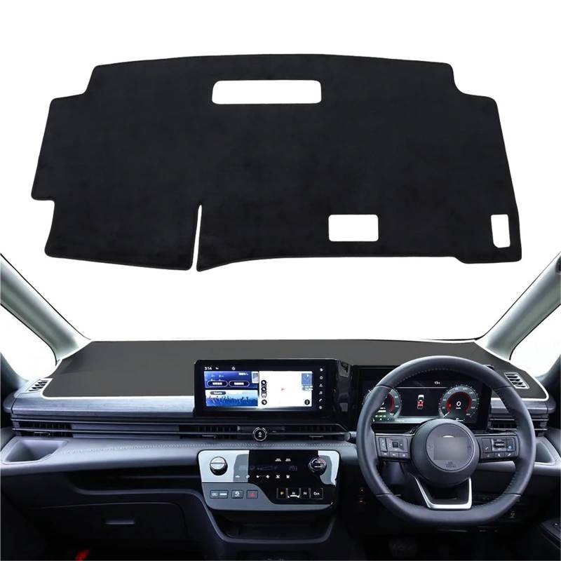 Dashboard Sonnenschirm Matte Für Nissan Serena C28 Dashboard Abdeckung Pad Auto Dash Mat Dashmat Sonnenschirm Schutz Teppich(NO HUD Right Rudder) von AVFORA