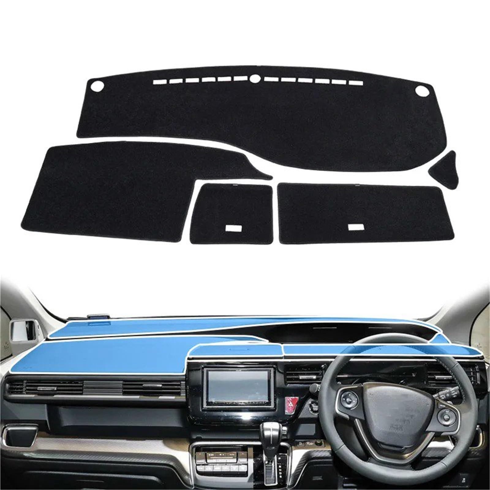 Dashboard Sonnenschirm Matte Für StepWgn G5 Dash Mat Dashmat Dashboard Abdeckung Pad Auto Zubehör Sonnenschirm Schutz Teppich Dashboard Sonnenschirm Matte Für StepWgn G5 Dash Mat Dashmat Dashboard Abdeckung Pad Auto Zubehör Sonnenschirm Schutz Teppich von AVFORA