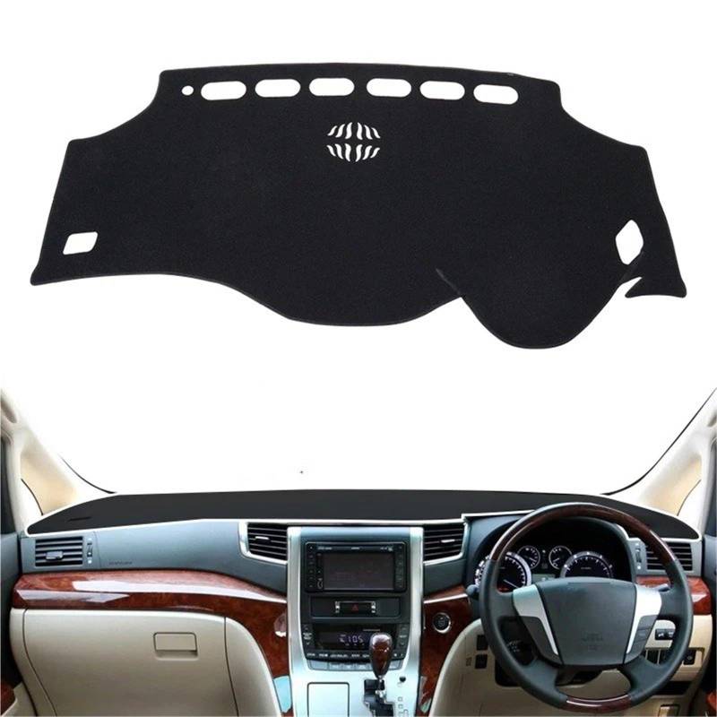 Dashboard Sonnenschirm Matte Für Toyota Alphard Vellfire 20 AH20 2008 2009 2010 2011 2012 2013 2014 Auto Dashboard Mat Dash Pad Dashmat Sonnenschutz Schutz Teppich von AVFORA