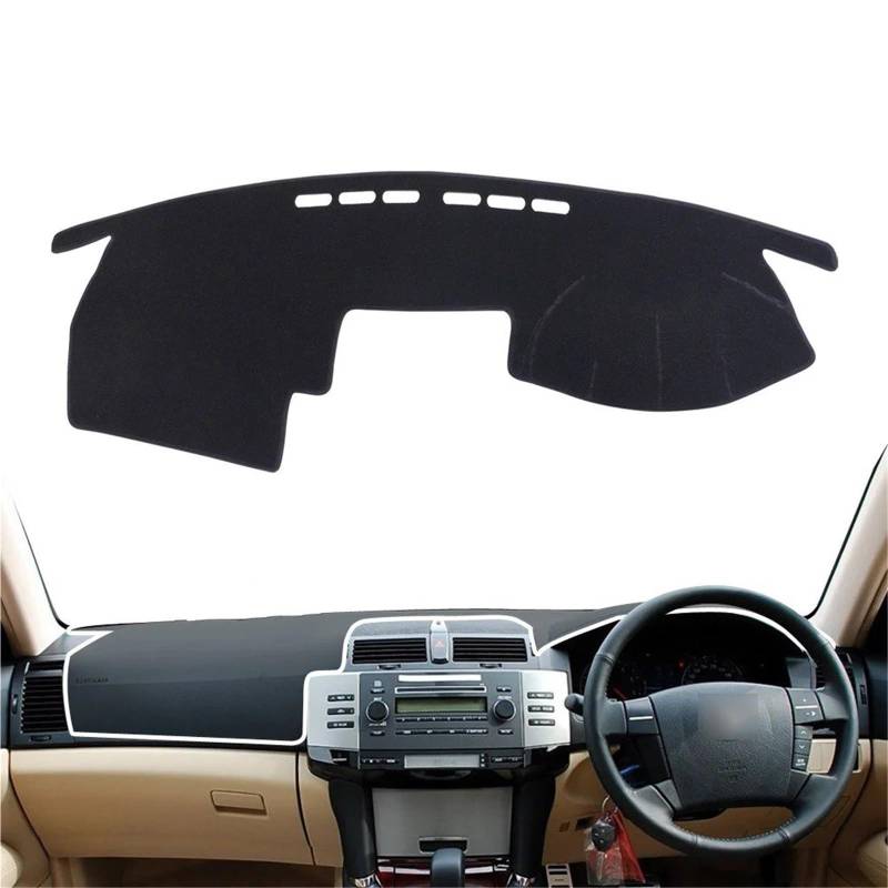 Dashboard Sonnenschirm Matte Für Toyota Für Mark X 2004 2005 2006 2007 2008 2009 MARKX Reiz Auto Dashboard Matte Dash Mat Dashmat Zubehör Sonnenschirm Schutz Teppich von AVFORA