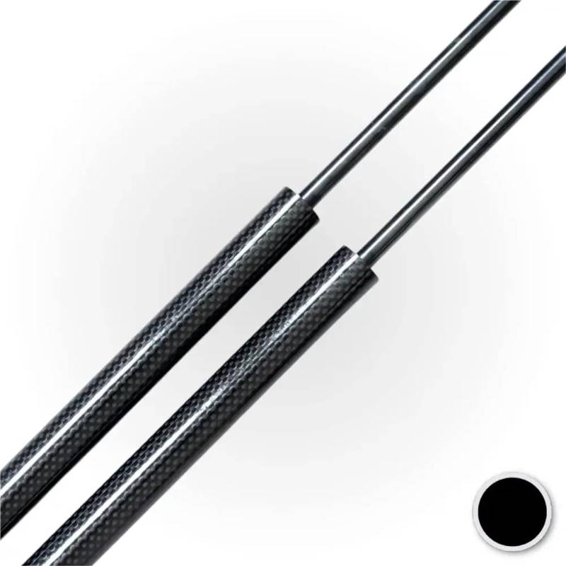 Gasdruckfeder 2 Kofferraumstreben Heckklappe Kofferraum Gasfedern Lift Unterstützt Stoßdämpfer Für Dongfeng D22 1997–1999 2000 2001 2002 2003 2004(Black Carbon Fiber) von AVFORA