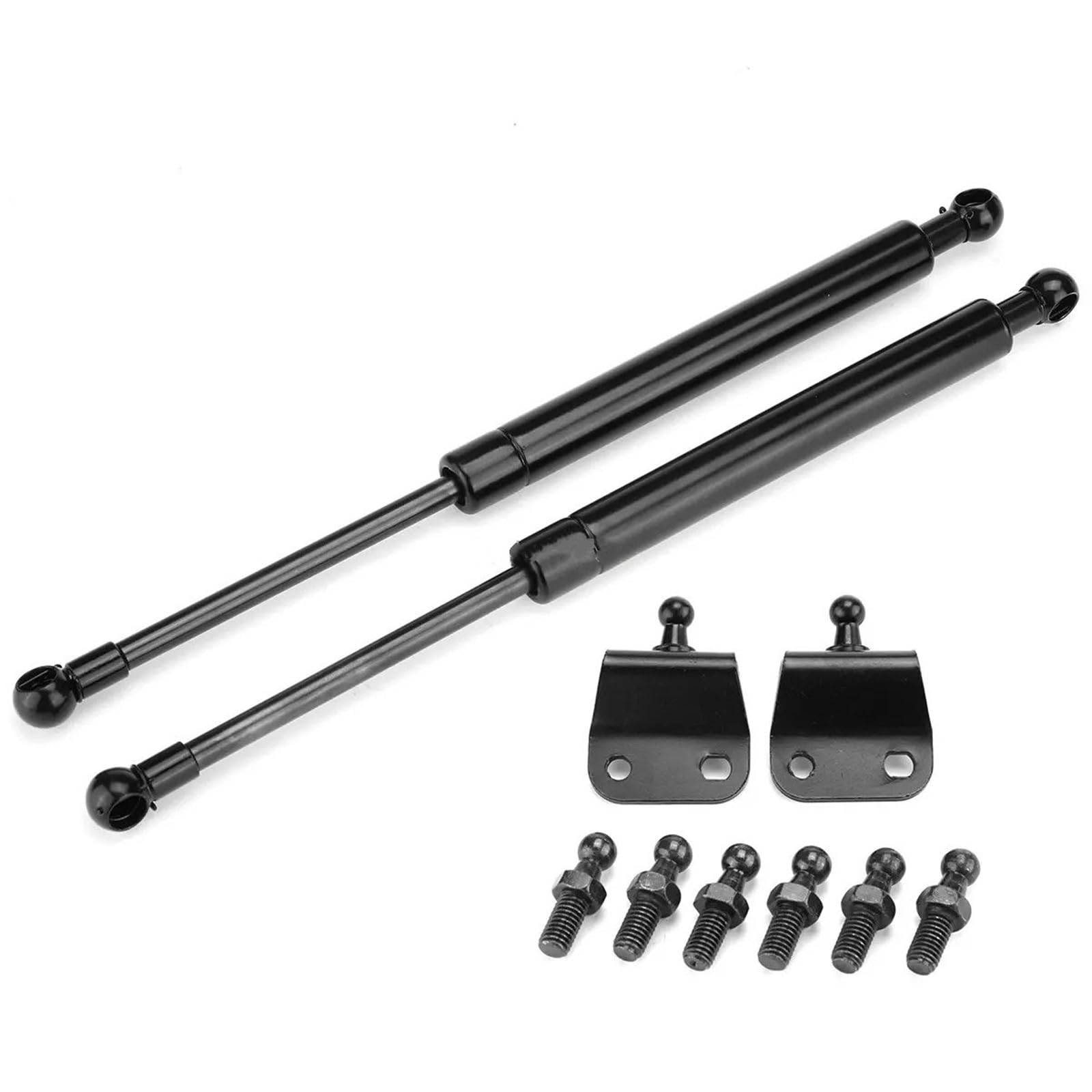 Gasdruckfeder 2Stück 600N 300/350/400/450/500/600Mm Gasdruckfedern Gasfeder Unterstützung Für Kofferraum Motorhaube Auto Wohnwagen Türen Fenster Heckklappe Boot Bus(300MM) von AVFORA