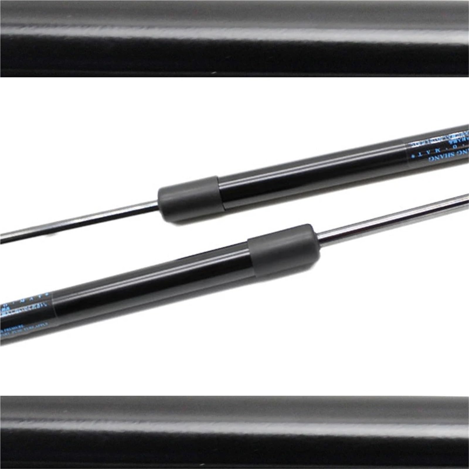 Gasdruckfeder Heckklappenstreben Mit Spoiler Hinterer Kofferraumlift Unterstützt Gasfeder Stoßdämpfer Kolbenstange Für Lexus is IS250 IS300 IS350 2005–2015(Normal Black) von AVFORA