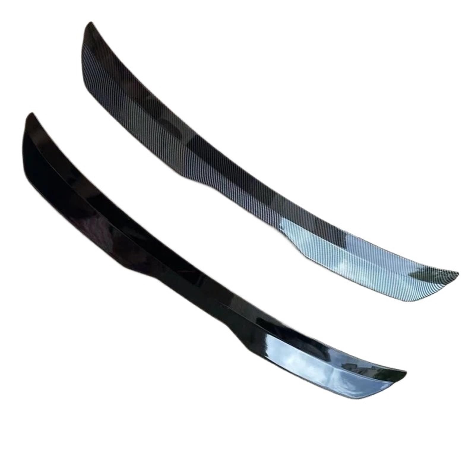 Heckspoiler Für Ford Für Focus 2012 2013 2014 2015 2016 2017 2018 ST Spoiler MK3 Fließheck 4D Externe Kleine Spoiler Kappe ABS Schwanz Zubehör(Carbon Fiber Pattern) von AVFORA