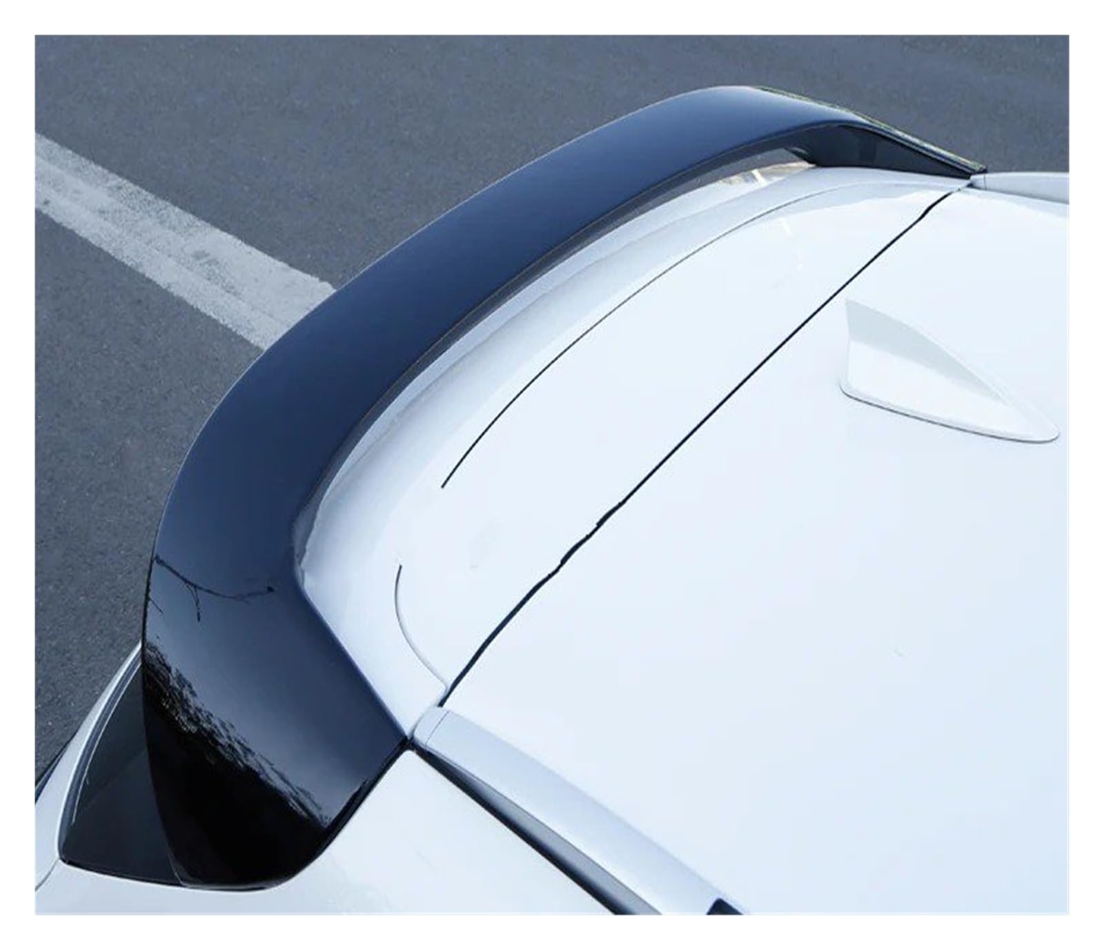Heckspoiler Für Mazda Für CX-5 CX5 2019 2018 2017 ABS Spoiler Auto Heckspoiler Dachspoiler Kofferraumflügel Lippe Kofferraumabdeckung Autoteil Schwarzer Spoiler(Carbon Fiber Pattern) von AVFORA