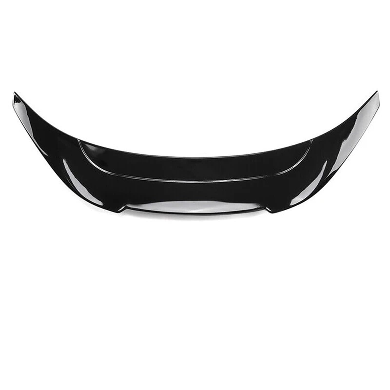 Heckspoiler Für Subaru BRZ 2022 2023 V-Spoiler Carbon Fiber Muster Stamm GT Spoiler Flügel Auto Heckklappe Lip Body Kit Zubehör(Bright Black) von AVFORA