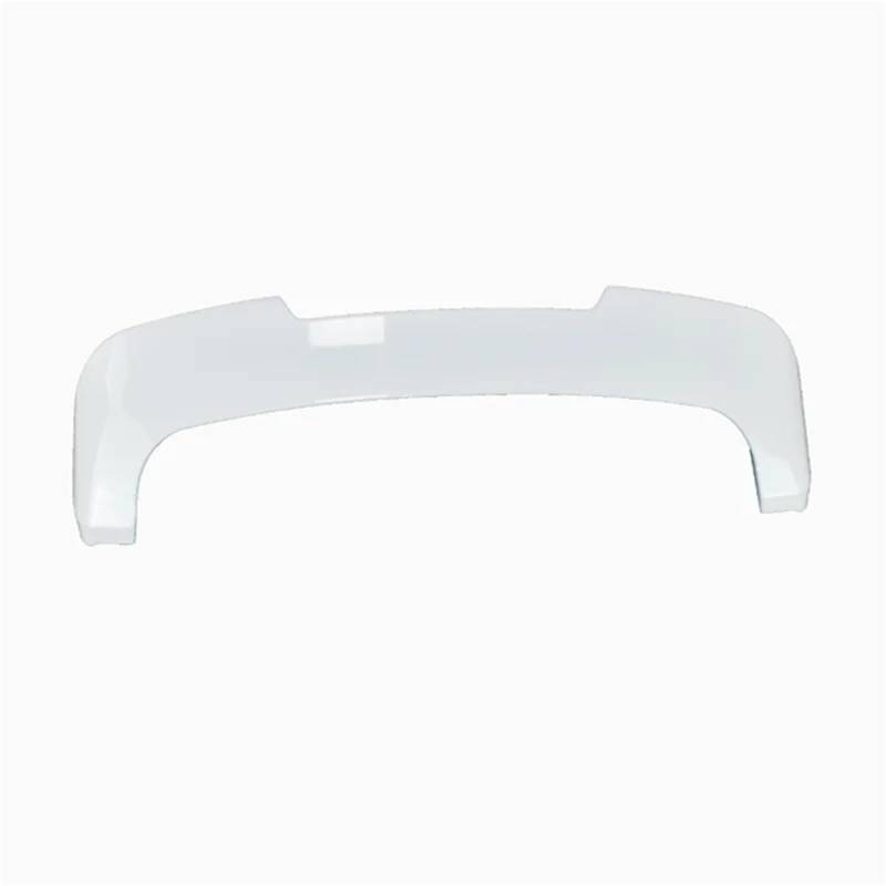 Heckspoiler Für Volvo Für XC60 2018 2019 2020 2021 Auto ABS Kunststoff Material Unlackiert Farbige Hinten Dach Spoiler Flügel(Weiß) von AVFORA