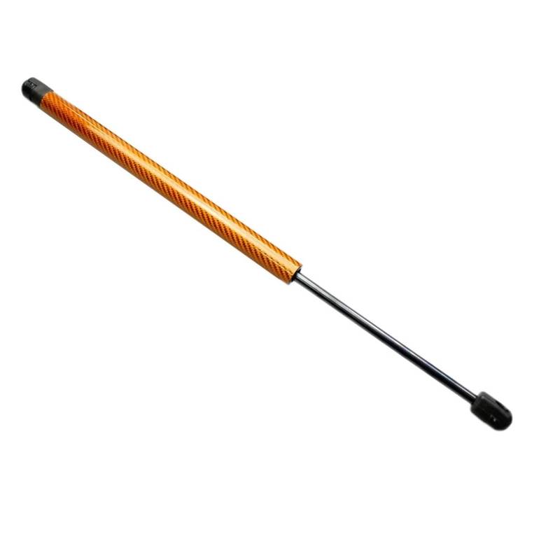 Hydraulische Gasdruckfeder 1 STÜCK Motorhaubenstrebe Vorderhaube Gasfeder Hebeunterstützung Stoßdämpfer Kohlefaserstange Hydraulischer Dämpfer Für A4 B8 8K 2008-2016(Orange Carbon Fiber) von AVFORA