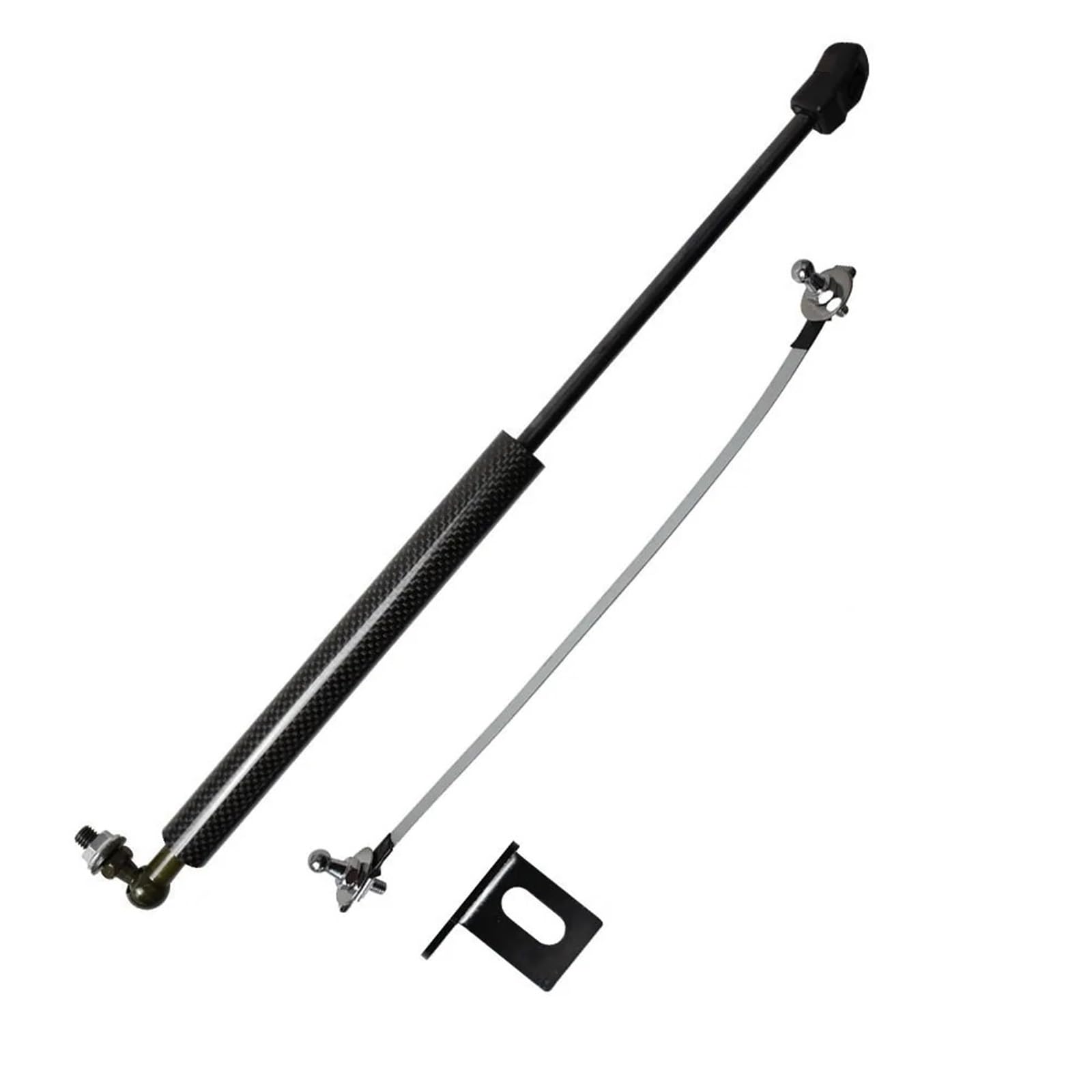 Hydraulische Gasdruckfeder 1PC Für Fluence Für SM3 ZE 2009-2018 Stoßdämpfer Vorne Haube Gas Strut Lift Unterstützung Stoßdämpfer Frühling Unterstützung(Black Carbon Fiber) von AVFORA