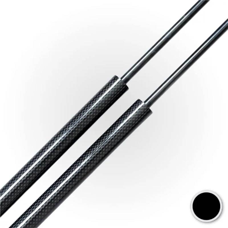 Hydraulische Gasdruckfeder 2 Stücke Carbon Fiber Hood Streben Für Nissan Qashqai J11 Für Rogue Sport 2014 2015 2016 2017-2022 Vordere Haube Gas Quellen Lift Unterstützt(Black Carbon Fiber) von AVFORA