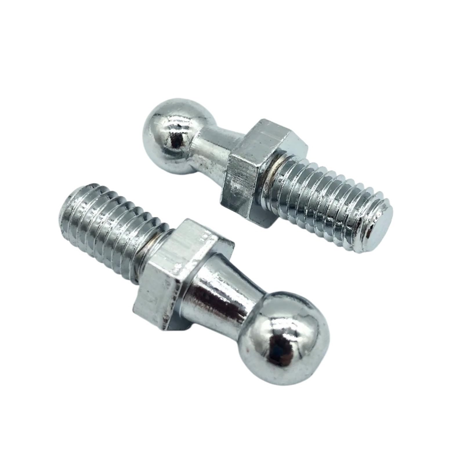 Hydraulische Gasdruckfeder 2X 10mm M8 M6 Universal Kofferraum Motorhaube Gasdruckfeder Endstück Anschluss Kugelumlaufspindel Bolzenstift Gelenkventil Für Federhubstützen(M8) von AVFORA