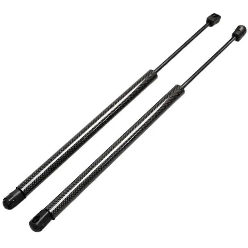 Hydraulische Gasdruckfeder Carbon Faser Für Kia Mohave Borrego 2009-2019 Auto Front Hood Bonnet Gas Frühling Streben Prop Lift Unterstützung Dämpfer 451mm(Normal Black) von AVFORA