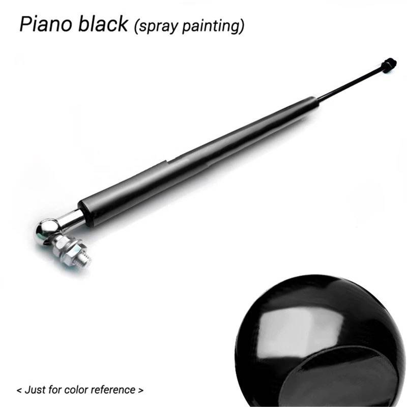 Hydraulische Gasdruckfeder Für Golf 8 MK8 2024 2023 2022 2021 2020 Auto Motorhaube Haube Abdeckung Gas Shock Strut Bars Unterstützung Hydraulische Stange Zubehör(Piano Black) von AVFORA