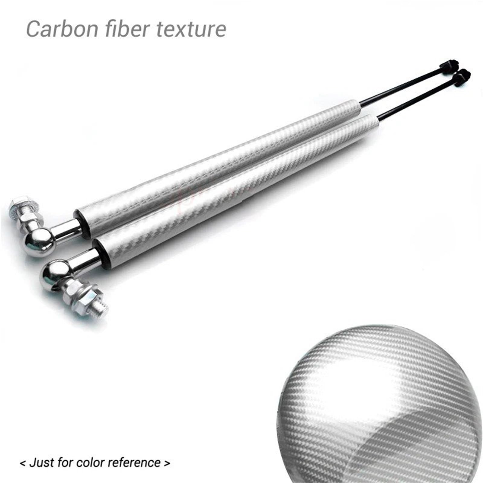 Hydraulische Gasdruckfeder Für Mazda Für CX-5 CX5 2017-2024 KF Unterstützung Halterung Vorderen Motorhaube Abdeckung Hydraulische Rod Strut Frühling Schock Bar(Carbon Silver) von AVFORA