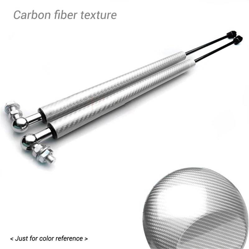 Hydraulische Gasdruckfeder Für Mazda Für CX-5 CX5 2017-2024 KF Unterstützung Halterung Vorderen Motorhaube Abdeckung Hydraulische Rod Strut Frühling Schock Bar(Carbon Silver) von AVFORA