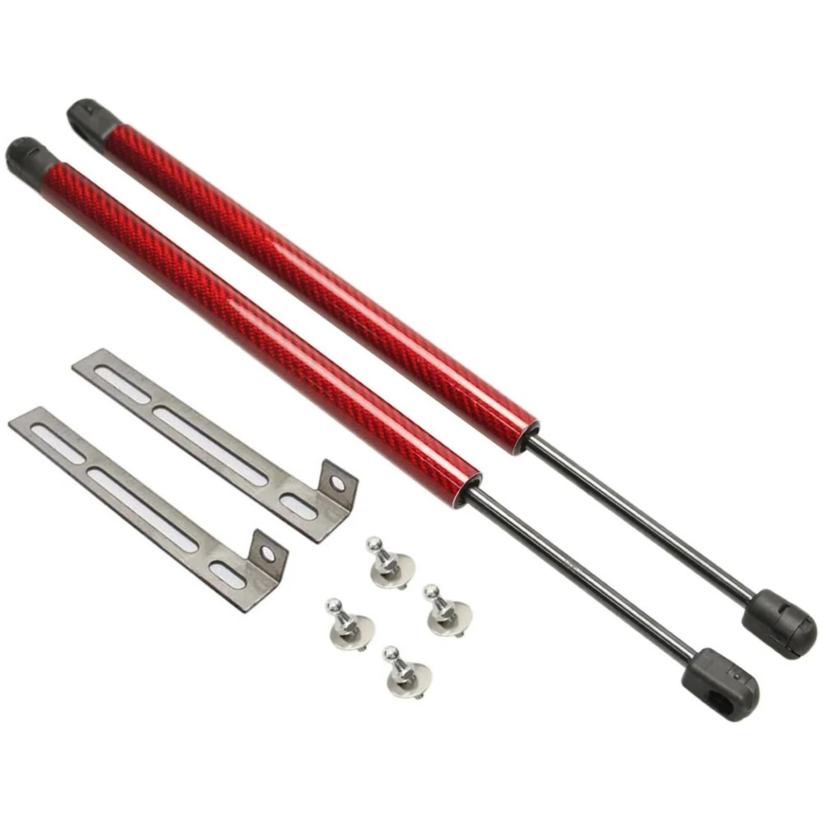 Hydraulische Gasdruckfeder Für SEAT Leon MK3 2012-2020 Vorderen Haube Haube Ändern Gas Streben Lift Unterstützung Schock Dämpfer Zubehör Absorber(Normal Black) von AVFORA