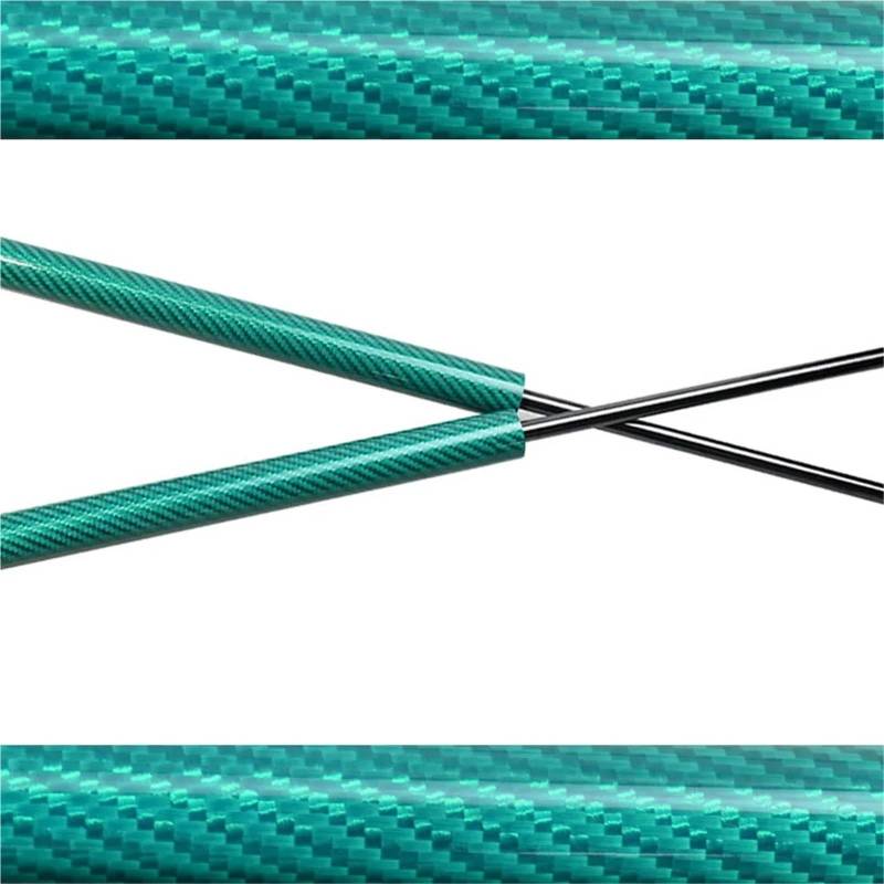 Hydraulische Gasdruckfeder Für Subaru Für Legacy Für Outback BP Wagon 2003-2009 Front Hood Gas Strut Lift Unterstützung Stoßdämpfer Strut Frühling Stange(Green Carbon Fiber) von AVFORA