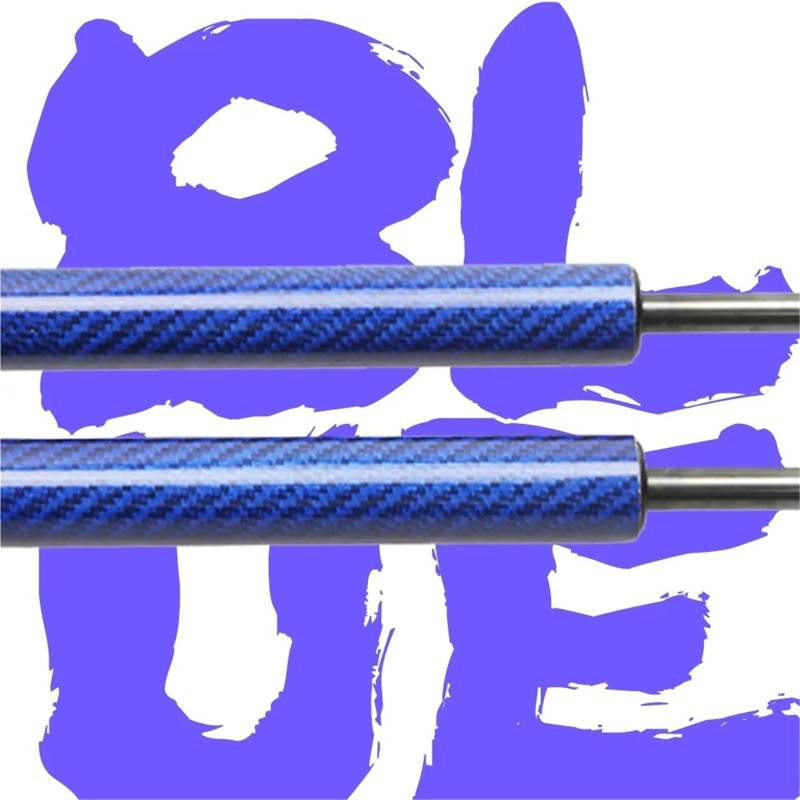 Hydraulische Gasdruckfeder Für VW Amarok 2010-2021 Vordere Haube Haube Ändern Gas Strut Lift Unterstützung Schock Dämpfer Zubehör Absorber(2.0L I4 Blue Carbon) von AVFORA