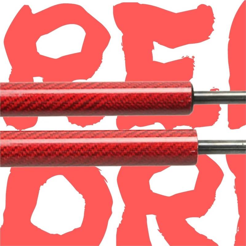 Hydraulische Gasdruckfeder Für VW Amarok 2010-2021 Vordere Haube Haube Ändern Gas Strut Lift Unterstützung Schock Dämpfer Zubehör Absorber(2.0L I4 RED Carbon) von AVFORA