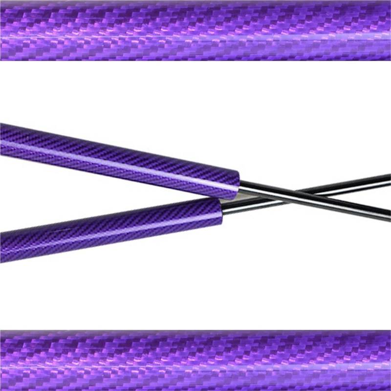 Hydraulische Gasdruckfeder Haubenlift Unterstützt Für Benz Vito W639 2003 2004–2014 Viano V-Klasse Valente Motorhaube Modifizieren Streben Stoßdämpfer Stange Zylinder Dämpfer(Purple Carbon Fiber) von AVFORA