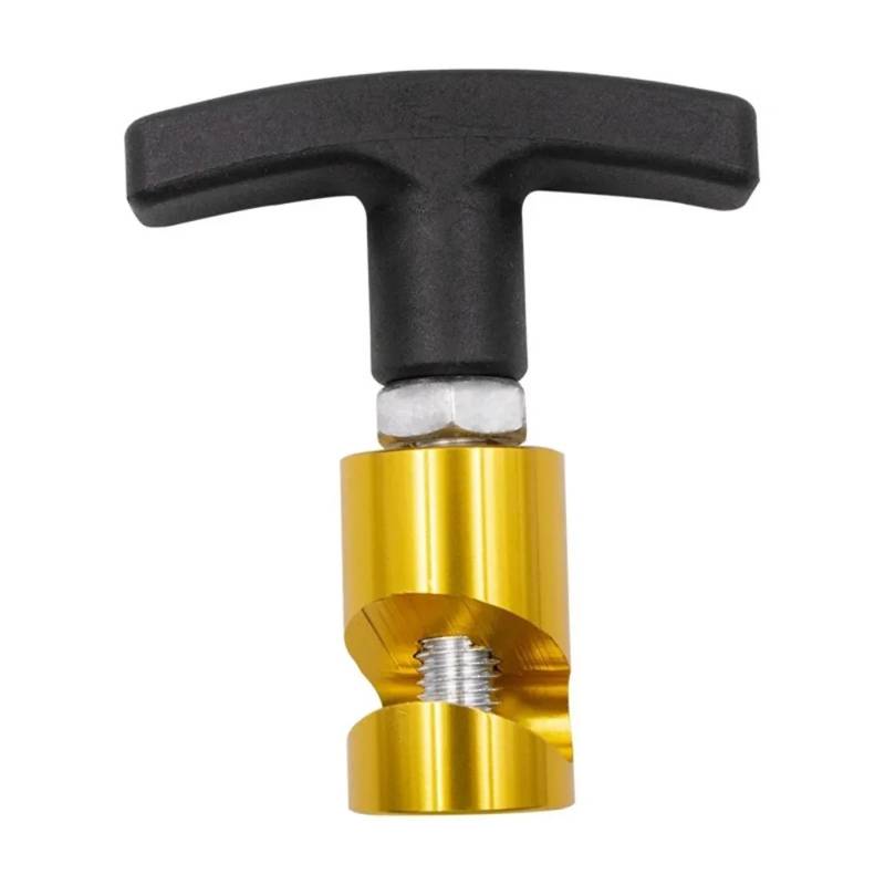 Hydraulische Gasdruckfeder Universal Auto Haube Halter Feste Werkzeug Anti Slip Anti-Prise Sicherheit Gerät Haube Luftdruck Motor Abdeckung Hebe Unterstützung Stange Werkzeug(Gold) von AVFORA