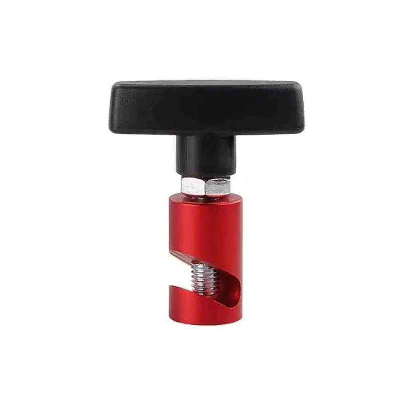 Hydraulische Gasdruckfeder Universal Auto Haube Halter Feste Werkzeug Anti Slip Anti-Prise Sicherheit Gerät Haube Luftdruck Motor Abdeckung Hebe Unterstützung Stange Werkzeug(Rot) von AVFORA