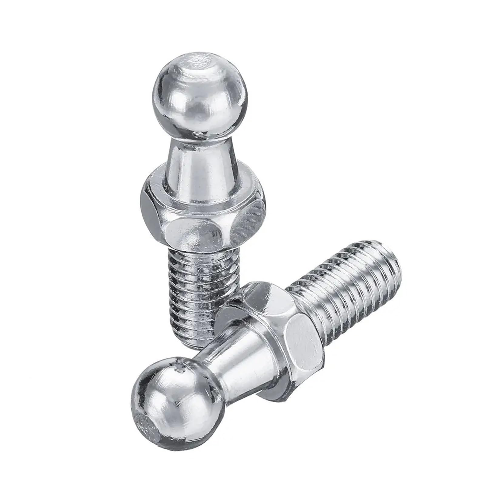 Hydraulische Gasdruckfeder Universal Silber 2 Stück Kofferraum Motorhaube Gasdruckfeder Endstück 10 Mm M8 Kugelbolzengelenk Ventilfederhalter Hydraulische Gasdruckfeder Universal Silber 2 Stück Kofferraum Motorhaube Gasdruckfeder Endstück 10 Mm M8 Kugelbolzengelenk Ventilfederhalter von AVFORA