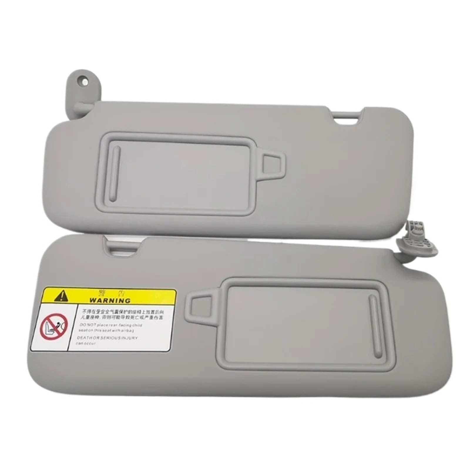 Sonnenblende Sonnenschutz 1/2 Stücke Auto Innere Sonnenblende Sonnenschirm Mit Make-up Spiegel Kit Für Hyundai Für Elantra AD 2016 2017 2018 2019(Left and Right) von AVFORA