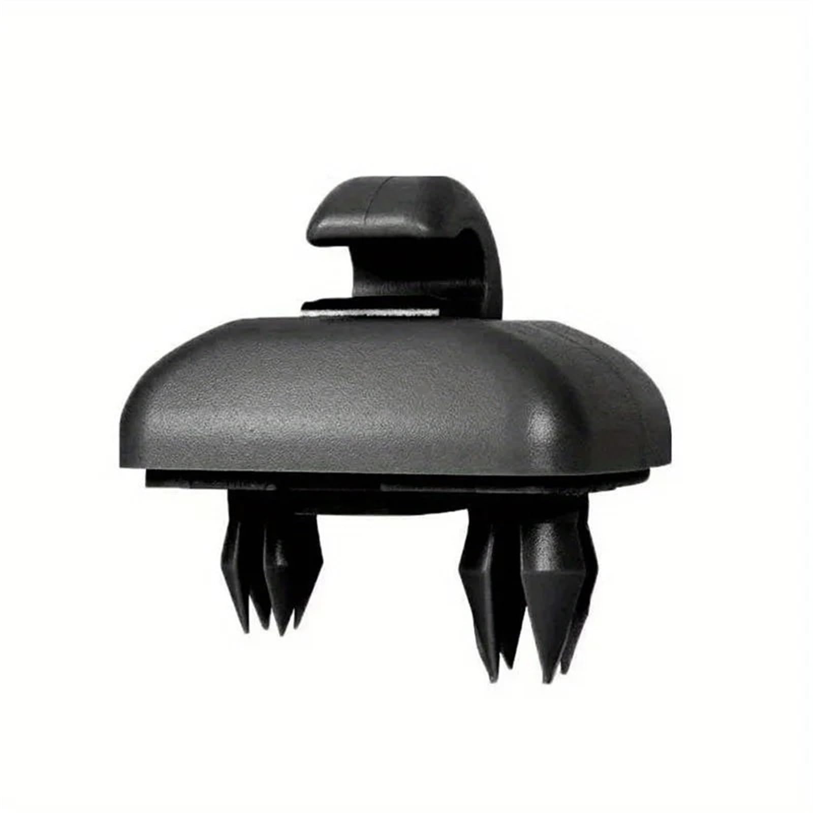 Sonnenblende Sonnenschutz 1PC Auto Sonnenblende Clip Halter Haken Halterung HangerGrey Innen Für A3 Für A4 LA6 LA7 Für Q5 Für Q3 TT 8U0857562A(Black-1pcs) von AVFORA