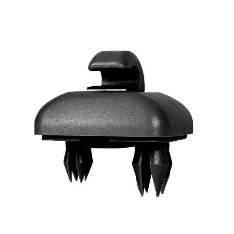 Sonnenblende Sonnenschutz 1PC Auto Sonnenblende Clip Halter Haken Halterung HangerGrey Innen Für A3 Für A4 LA6 LA7 Für Q5 Für Q3 TT 8U0857562A(Black-1pcs) von AVFORA