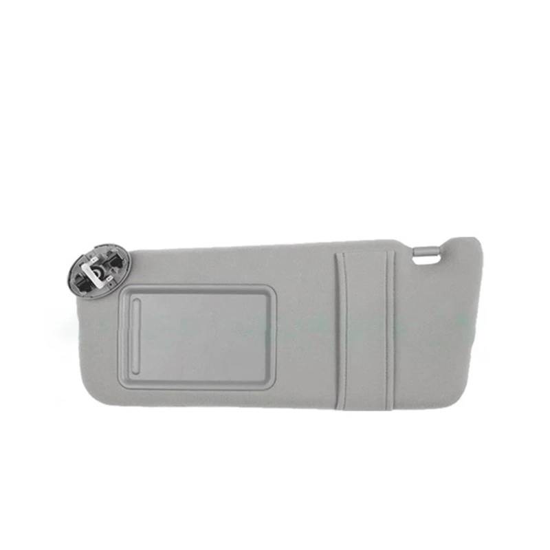 Sonnenblende Sonnenschutz 1PC Auto Sonnenblende Mit Licht Zubehör Auto Sonnenschutz Beige Grau Sonnenblenden Für Toyota Für Camry 2007 2008 2009 2010 2011 74320-06800-B0(Grey Left) von AVFORA