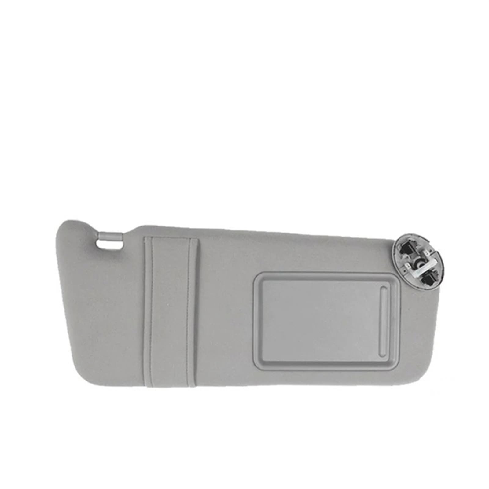 Sonnenblende Sonnenschutz 1PC Auto Sonnenblende Mit Licht Zubehör Auto Sonnenschutz Beige Grau Sonnenblenden Für Toyota Für Camry 2007 2008 2009 2010 2011 74320-06800-B0(Grey Right) von AVFORA