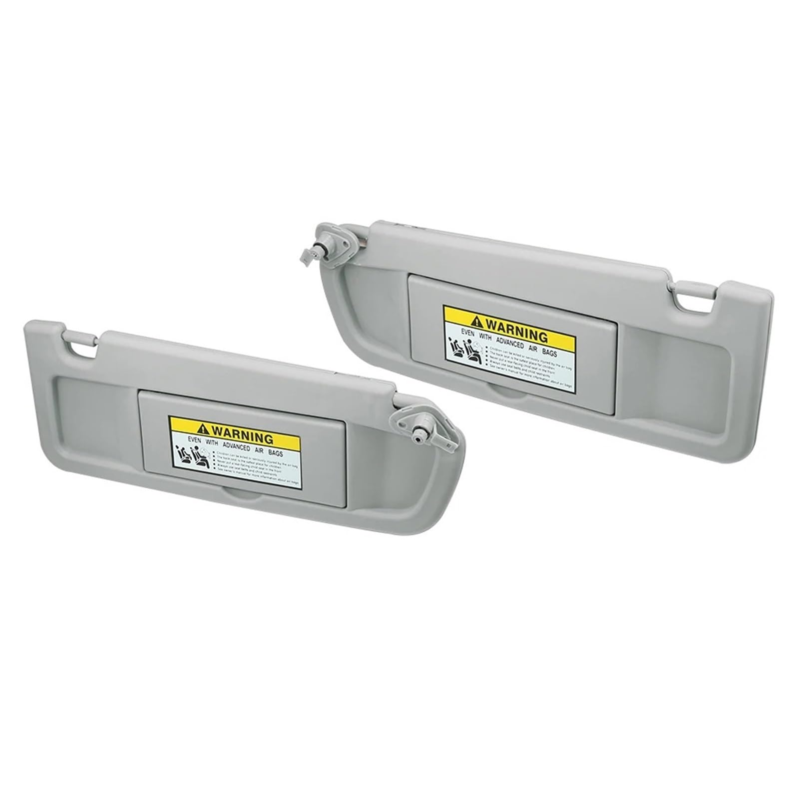 Sonnenblende Sonnenschutz 2 * Auto-Sonnenblenden Links Fahrer Rechts Beifahrerseite Für Civic EX LX Limousine SI Coupe 2006-2008 2009 2010 2011 83280-SNA-01ZC 83230-SNA-A01ZC(Gray) von AVFORA
