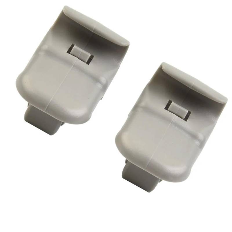 Sonnenblende Sonnenschutz 2 Stücke Auto Grau Sonnenblende Clip Für Mazda 3 5 6 CX 7 CX 9 RX 8 MPV Auto Sonnenblende Clip Grau Innen Aufhänger Haken Clip Halterung von AVFORA