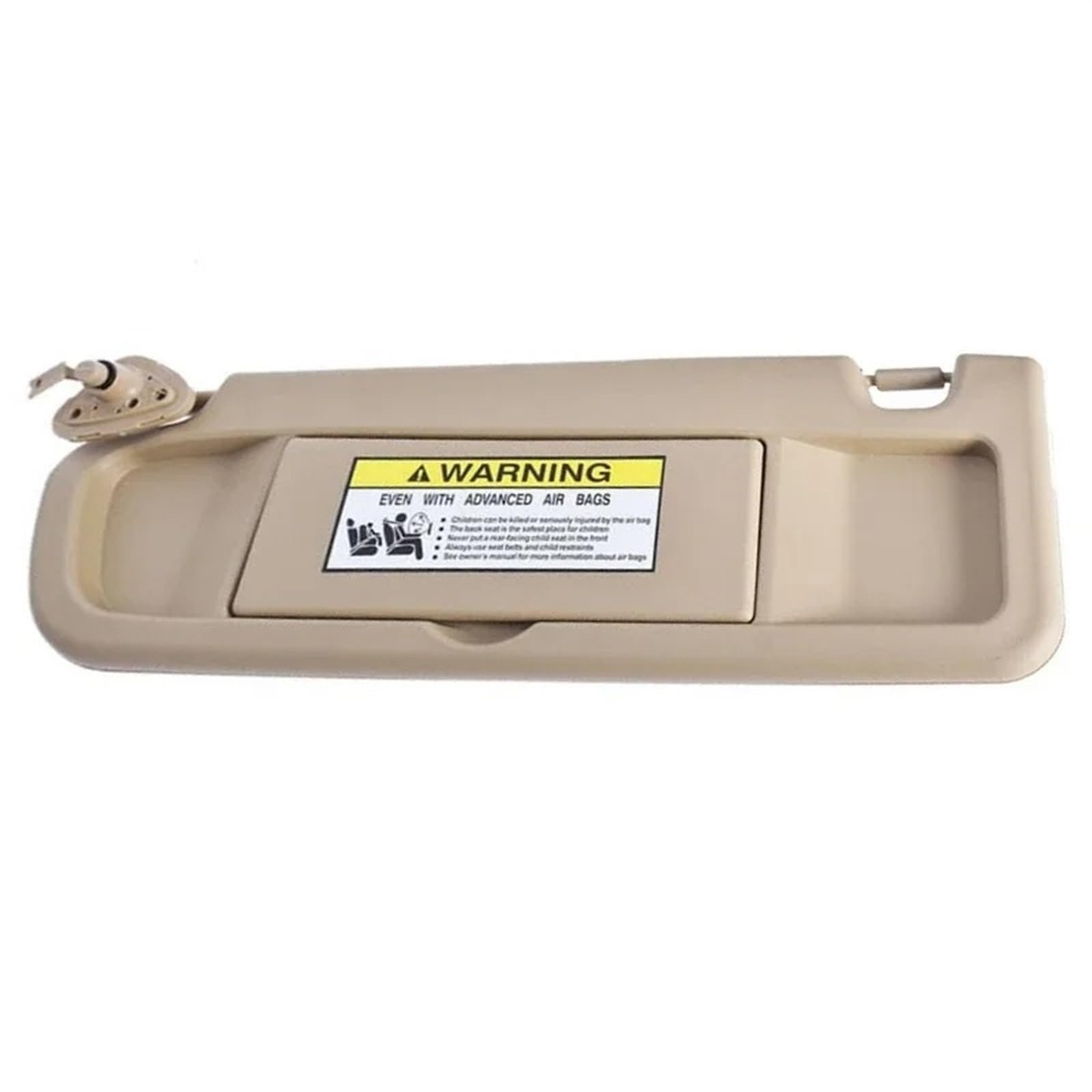 Sonnenblende Sonnenschutz Auto Frontscheibe Sonnenblende Bord Mit Spiegel Sonnenschutz Schild Sonnenblende Bord Für Civic 2006 2007 2008 2009 2010 2011(Beige Left Side) von AVFORA