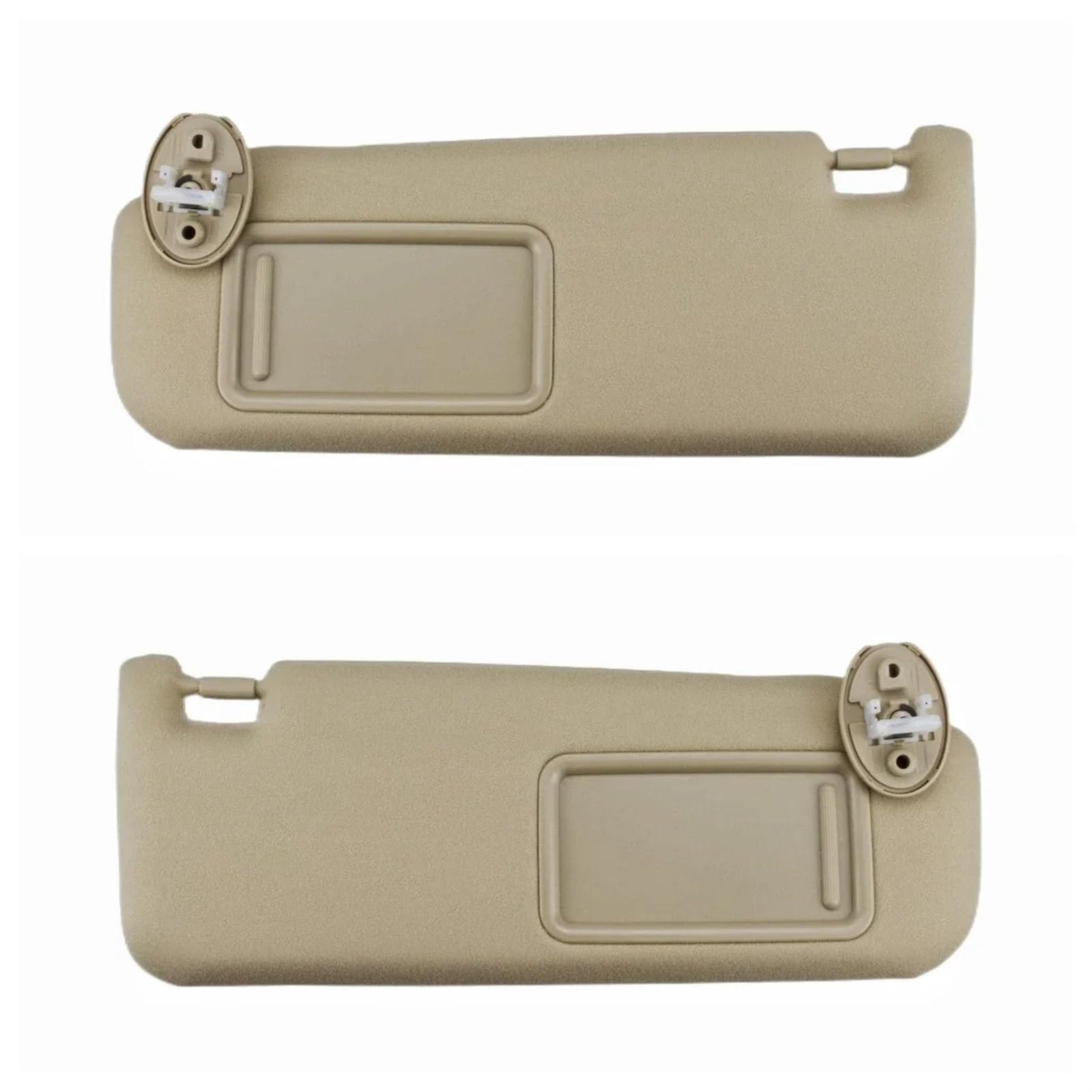 Sonnenblende Sonnenschutz Auto-Innenraum-Sonnenblenden Vorn Mit Lichtmontage Für Toyota Für Camry 2012 2013 2014 2015 2016 2017 74320-06610-B1 74320-06611-B2(Beige Left and Right) von AVFORA