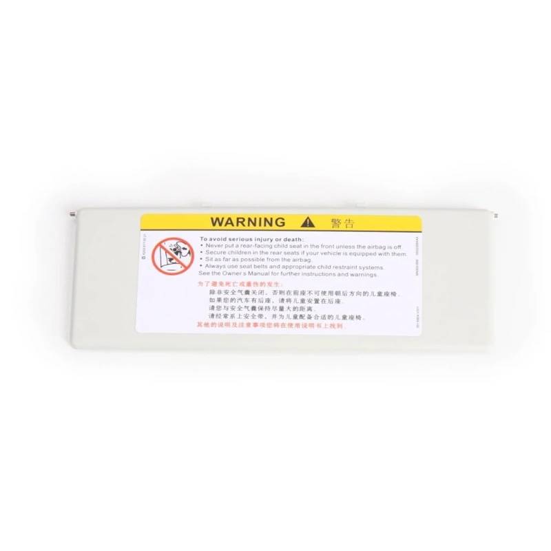 Sonnenblende Sonnenschutz Auto Innenspiegel Make-Up Spiegel Abdeckung Auto Sonnenschutz Visier Spiegel Abdeckung Für Peugeot 3008 4008 5008 308S 408 508(Weiß) von AVFORA