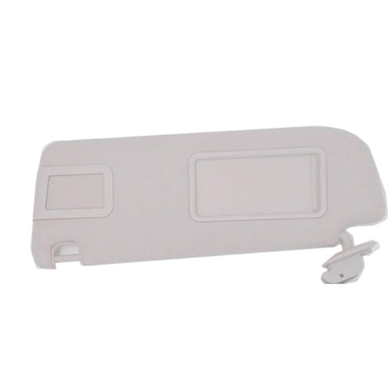 Sonnenblende Sonnenschutz Auto LHD Innere Sonnenblende Sonnenblende Sonnenschutz Für A6 C6 2005 2006 2007 2008 2009 2010 2011(Gray Left) von AVFORA