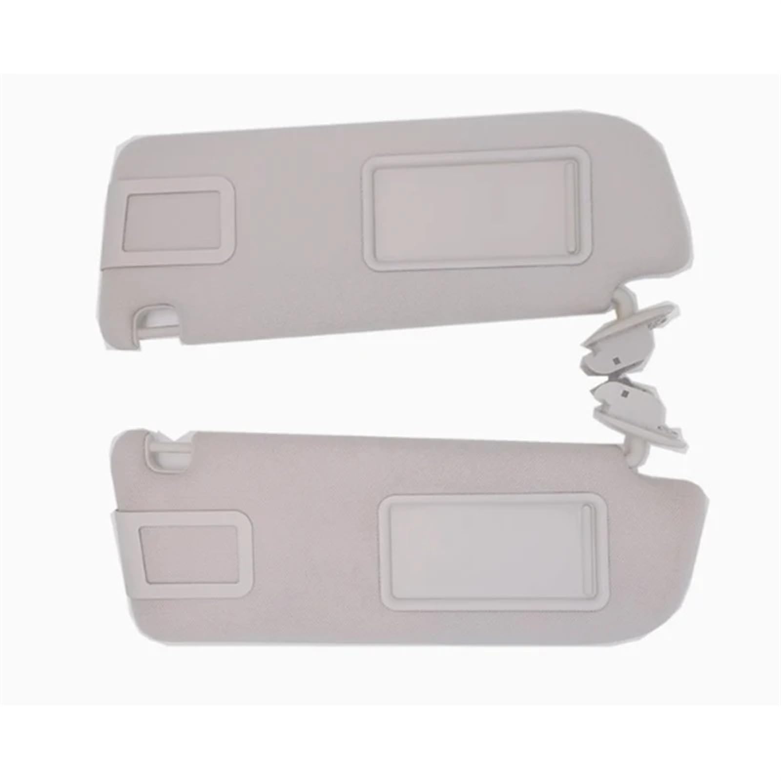 Sonnenblende Sonnenschutz Auto LHD Innere Sonnenblende Sonnenblende Sonnenschutz Für A6 C6 2005 2006 2007 2008 2009 2010 2011(Gray a Pair) von AVFORA