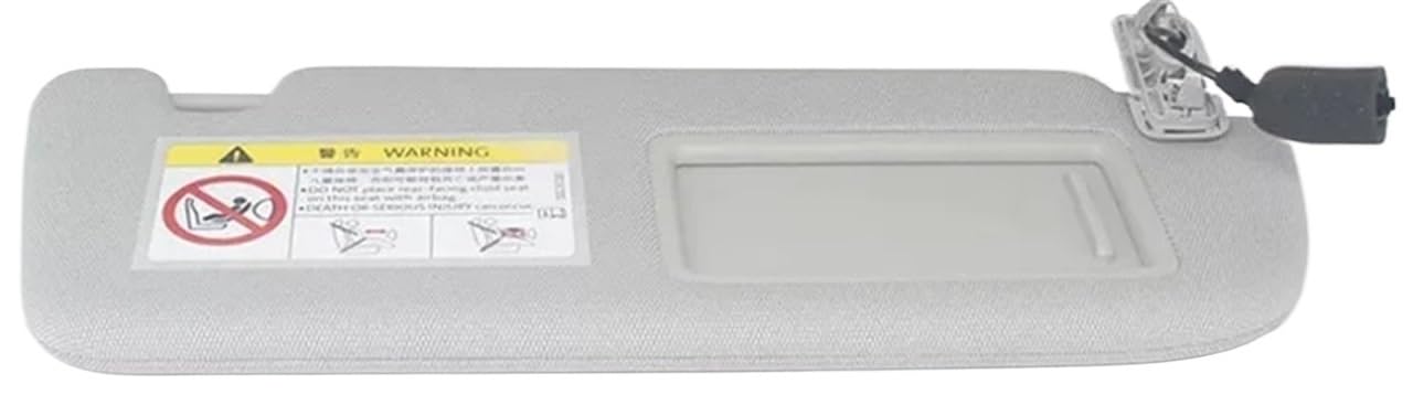 Sonnenblende Sonnenschutz Auto LHD Innere Sonnenblende Sonnenblende Sonnenschutz Für A6 Für A7 C8 2019 2020 2021 4KE857551B3GX(Gray Right) von AVFORA