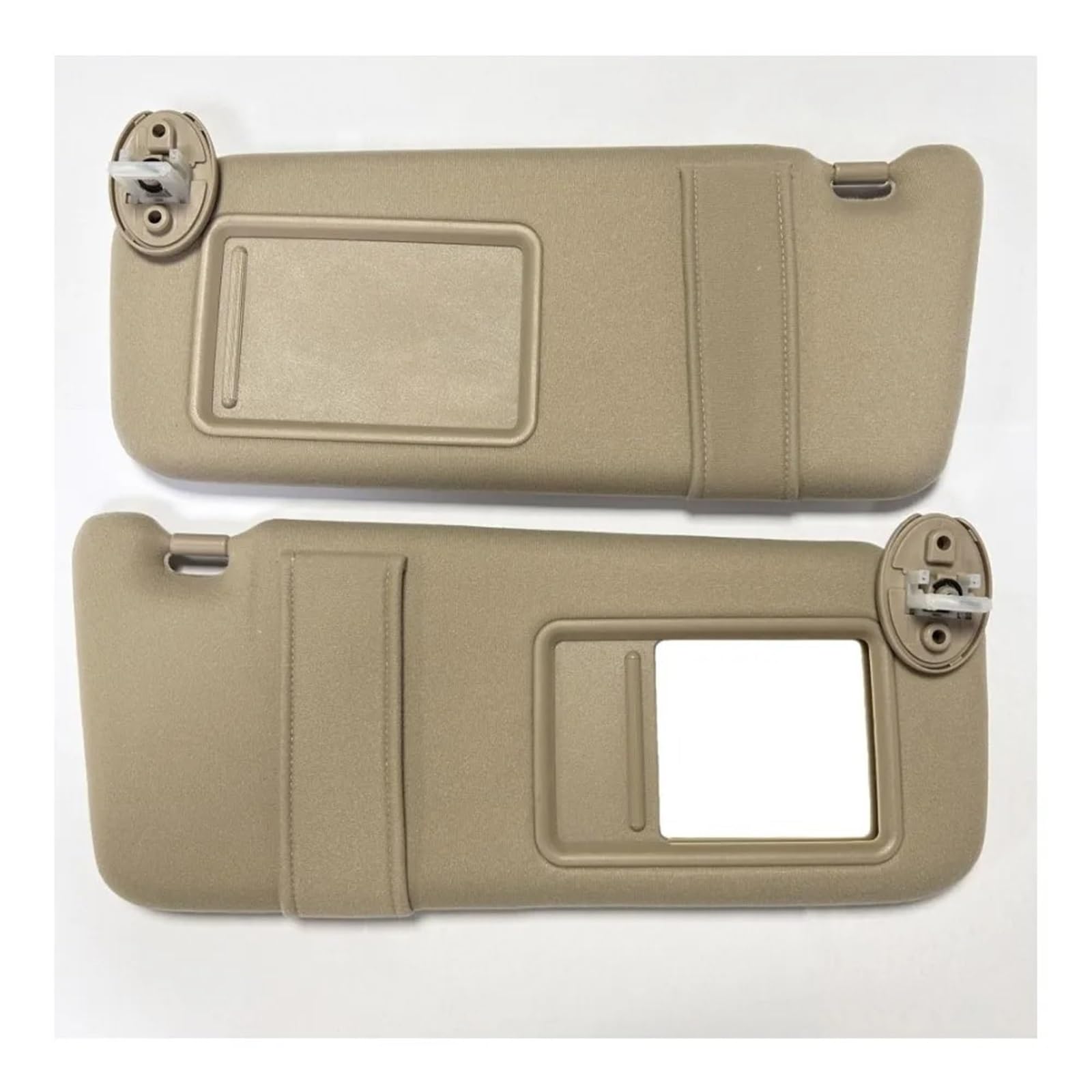 Sonnenblende Sonnenschutz Auto Sonnenblende Beige Grau Links Rechts Seite Fahrerseite Beifahrerseite Für Toyota Für Venza 2009 2010 2011 2012 2013 2014 2015 2016(Beige Left and Right) von AVFORA