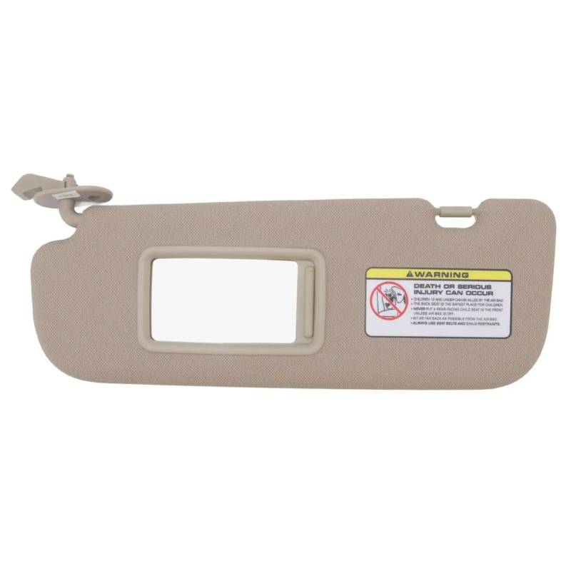 Sonnenblende Sonnenschutz Auto Sonnenblende Beige Innen Sonnenschirm Für Hyundai Für Elantra 2011 2012 2013 2014 2015(Links) von AVFORA