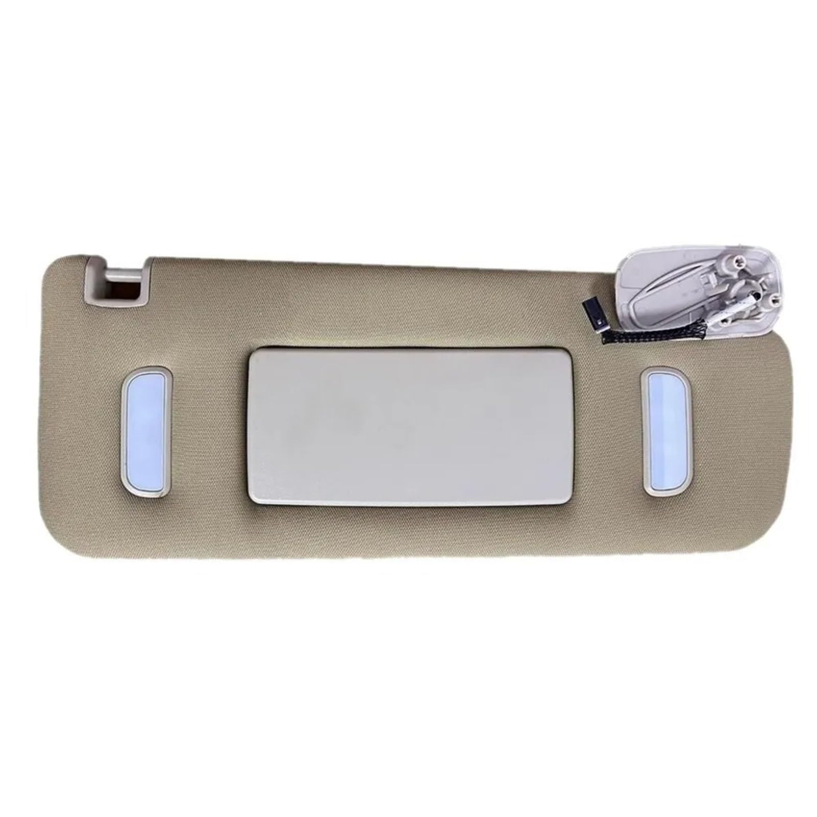 Sonnenblende Sonnenschutz Auto Sonnenblende Beige Linke Seite Rechte Fahrer Beifahrerseite Für Chevrolet Für Tahoe Für Sierra Für Suburban 2007-2009 2010 2011 2012 2013 2014(Beige Right) von AVFORA