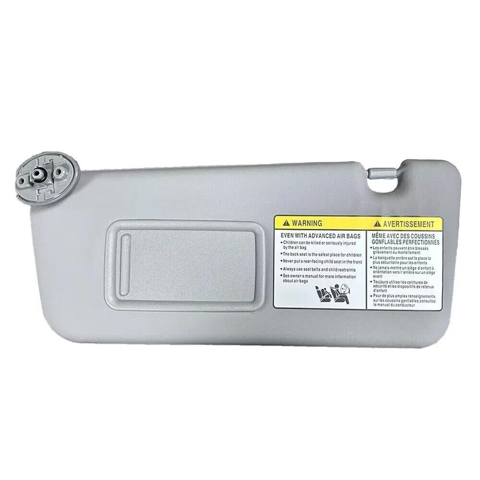 Sonnenblende Sonnenschutz Auto Sonnenblende Grau Beige Linke Seite Fahrerseite Für Toyota Für RAV4 2004 2005 74320-42420-B0(Grey Left) von AVFORA