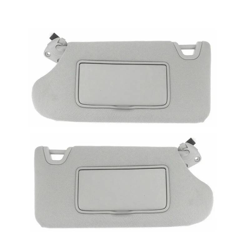 Sonnenblende Sonnenschutz Auto Sonnenblende Grau Beige Links Rechts Seite Fahrerseite Beifahrerseite Für Nissan Für Altima 2013 2014 2015 2016 2017 2018(Grey Left and Right) von AVFORA