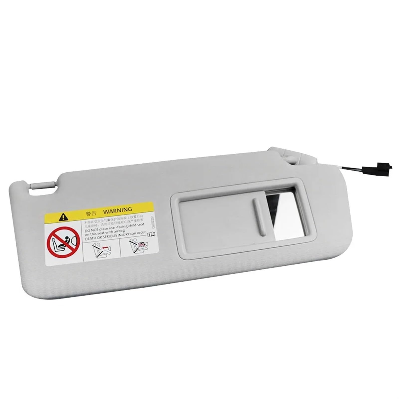 Sonnenblende Sonnenschutz Auto Sonnenblende Panel Mit Make-Up Spiegel Für Golf 7 Für Jetta MK7 Für Cross-T Für Passat B8 CC Für Golf-E Für ROC-T Rechts 5GG857552(Recht) von AVFORA