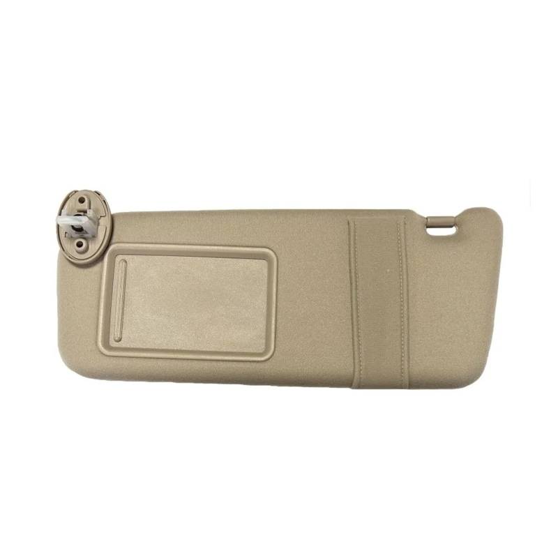 Sonnenblende Sonnenschutz Auto Sonnenblende Schatten Links Rechts Seite Fahrerseite Beifahrerseite Grau Beige Für Toyota Für Venza 2009 2010 2011 2012 2013 2014 2015 2016(Beige Left) von AVFORA